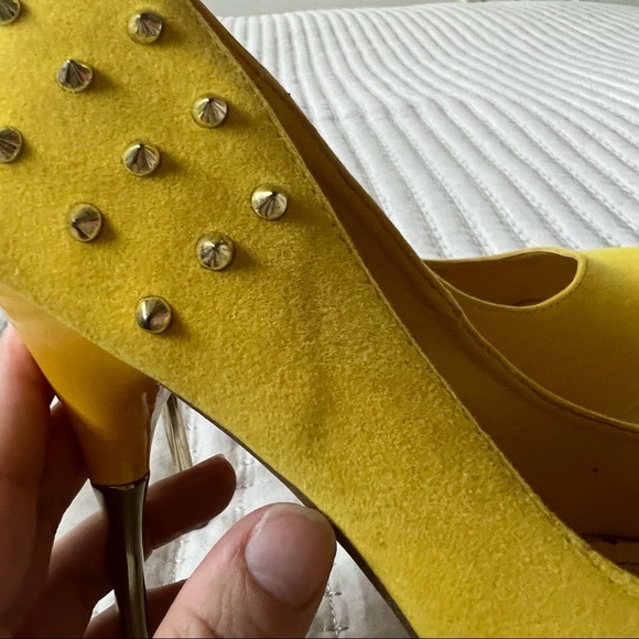 Shoedazzle Shoe Dazzle CANDICE Stilettos Heels Studded US Women Size 9-5 US - Picture 4 of 11